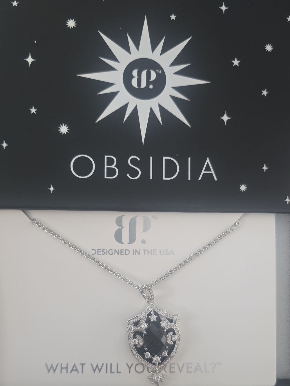 Bomb Party Obsidia Necklace